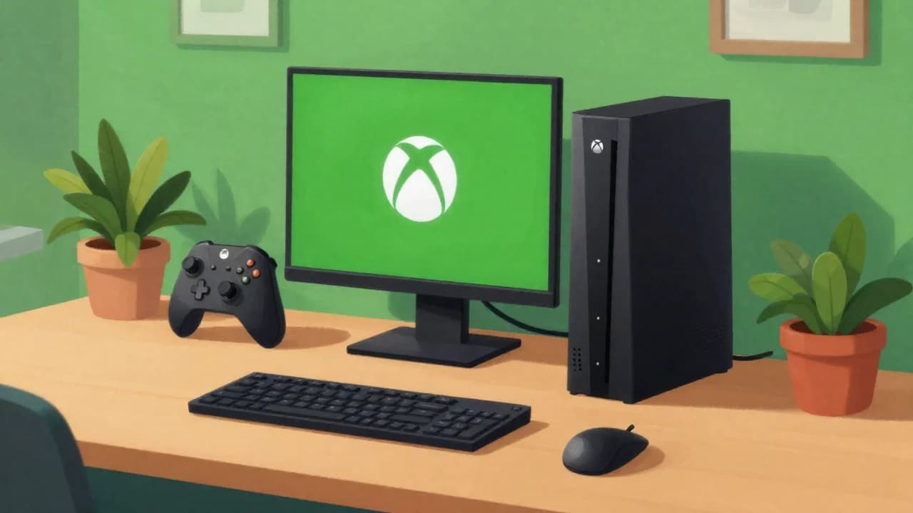 Konsola Xbox i kontroler przedstawione jako ilustracja poradnika o zmianie języka