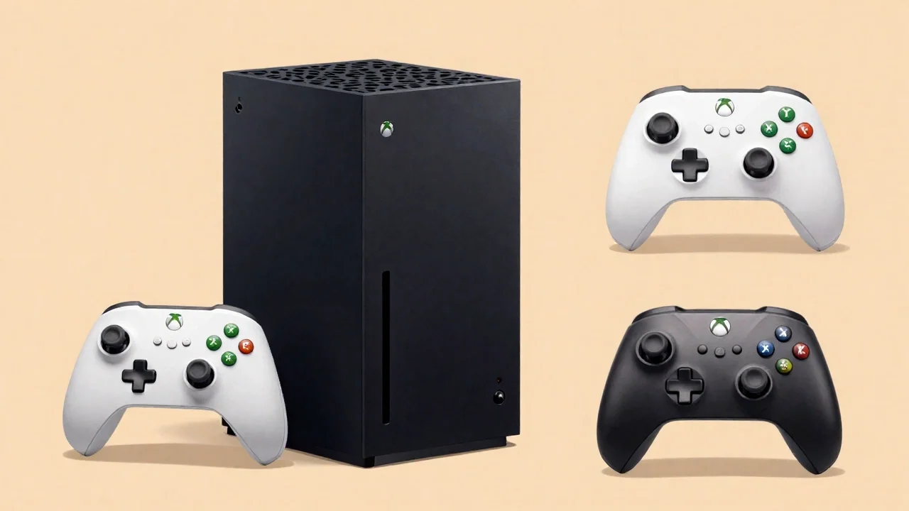 Porównanie konsoli Xbox Series X z napędem i Xbox Series S bez napędu