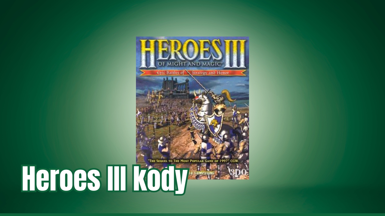 heroes 3 kody