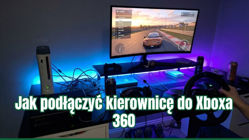 Jak podłączyć kierownicę do Xboxa 360